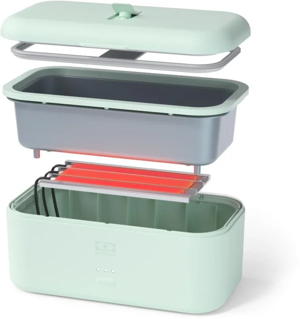 Monbento Beheizbare Lunchbox MB Warmer In Grün Pastel 5