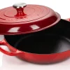 Le Creuset Gourmet-Profitopf Signature In Kirschrot (schwarze Innen-Emaille) 17