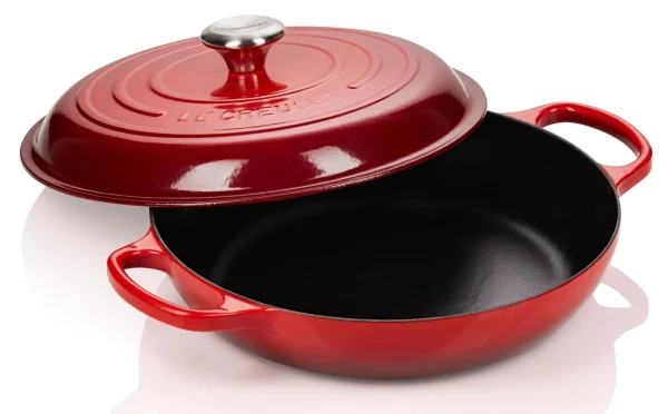 Le Creuset Gourmet-Profitopf Signature In Kirschrot (schwarze Innen-Emaille) 1